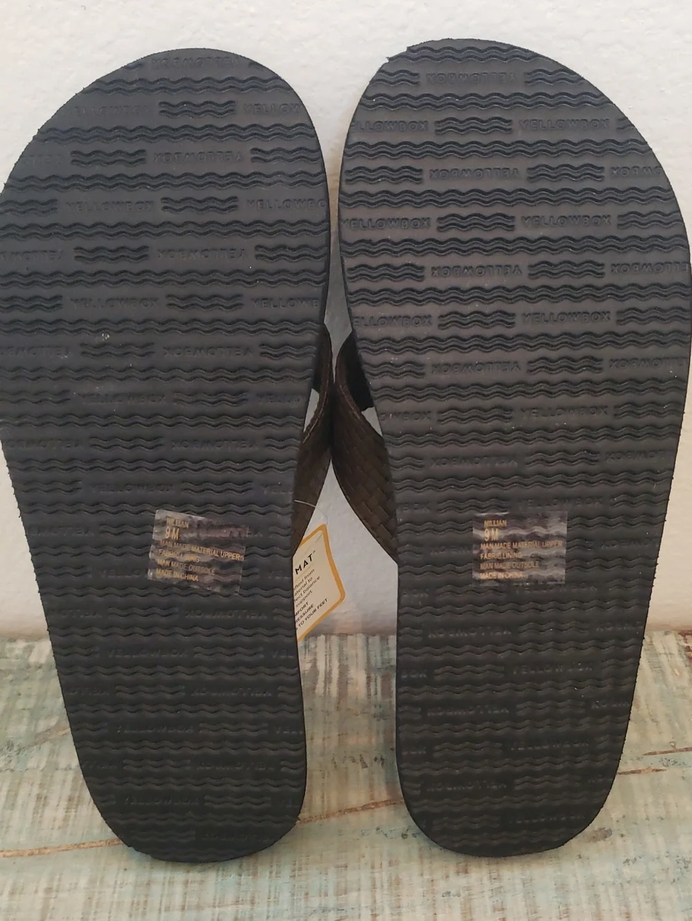 Yellow Box 'Nillian' Flip Flops 9 - Picture 4 of 6
